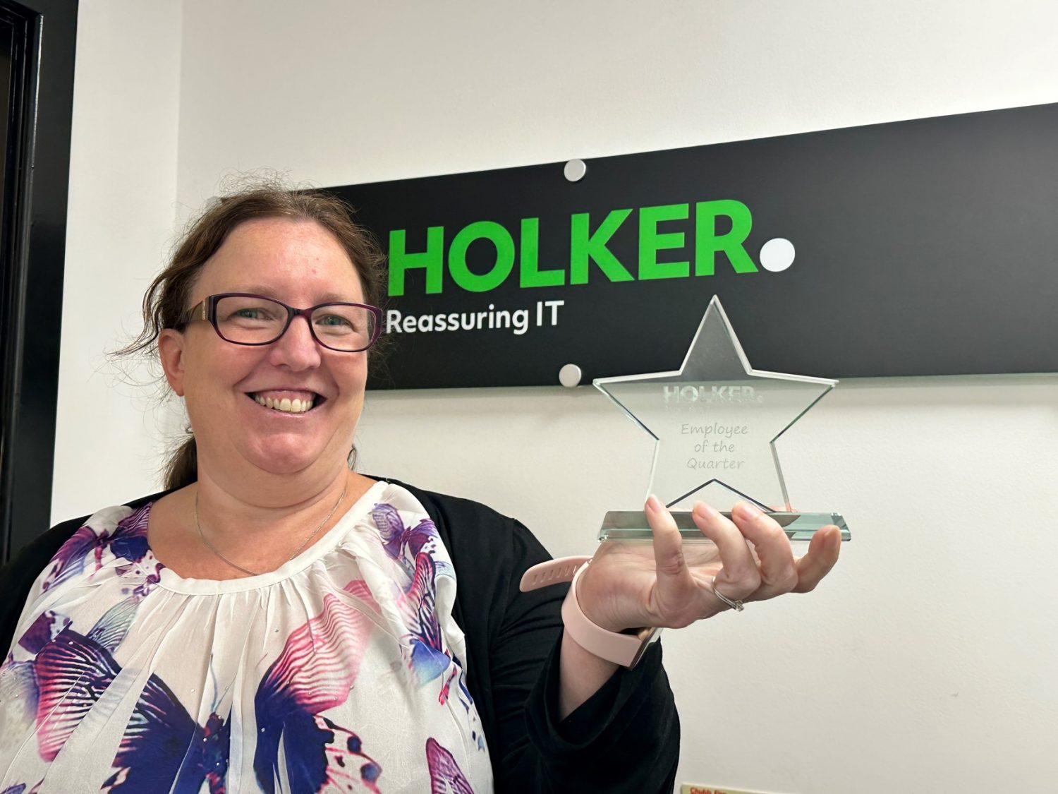 Fantastic team player named in. Holker IT’s latest employee awards