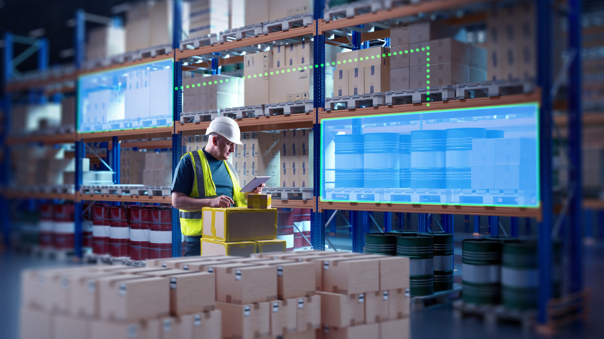 Logistics and haulage operation